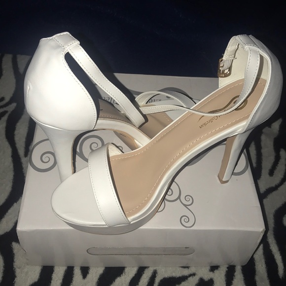 White heels! Beautiful, just a little to big. - Picture 4 of 5